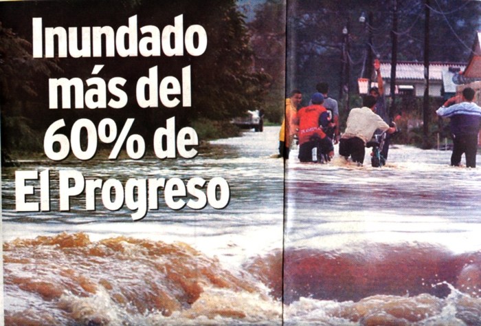 ２００６年ホンジュラス「大雨」