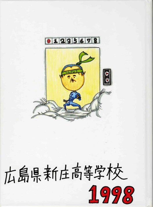 １９９８年・高校の卒業アルバム（裏）