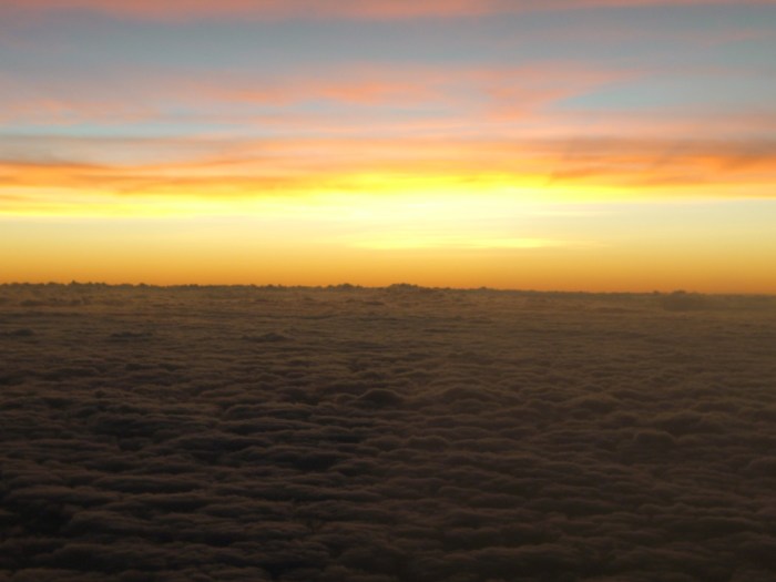 2006年11月23日。ジャマイカの空。