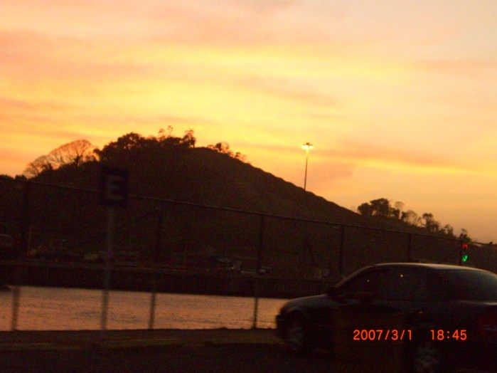 2007年2月。パナマ運河!!美しい!