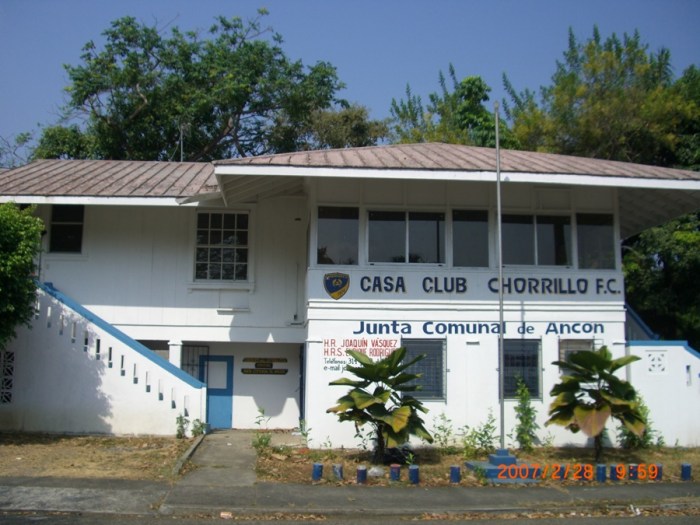 2007年2月。Chorrilloのクラブ・ハウス。