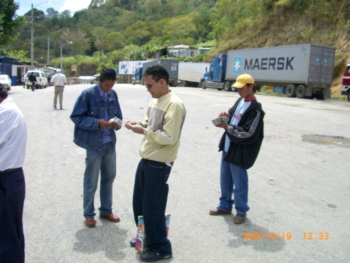 ２００７年２月１９日（月）。ついに「パナマ行き」当日！「ＴＩＣＡ　ＢＵＳツアー」スタート！無事、Ｎｉｃａｒａｇ (13)