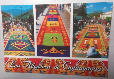 Alfombras de Comayaguaポストカード①!2012年12月4日(火)